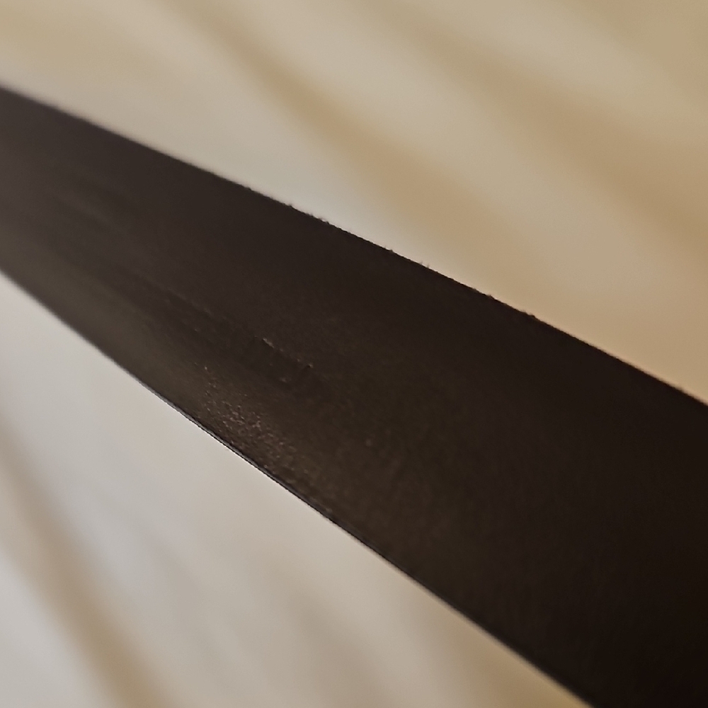 Coach Black Leather Belt with Metallic Buckle - Picture 7 of 10